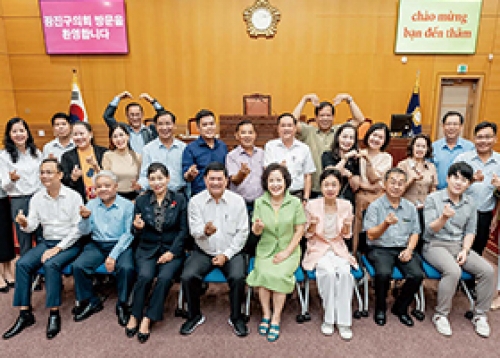 광진구의회 선진화된 행정혁신 경험을 위한 베트남 호찌민시 공무원 대표단 방문