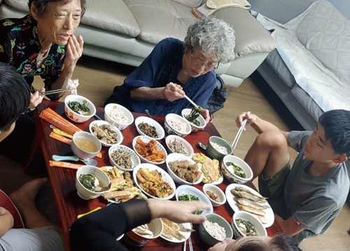 우리 동네 한가위 풍경