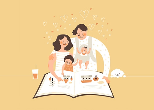 가족, 내 마음속 책갈피: 소중한 순간을 다시 펼치다