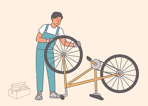 우산수리 재활용 사업, 뚝딱뚝딱 자전거 수리점