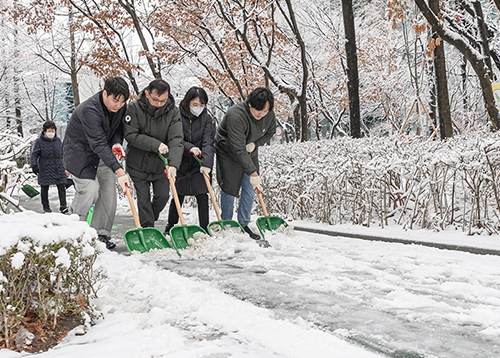 우리동네 눈치우기 자원봉사자 모집