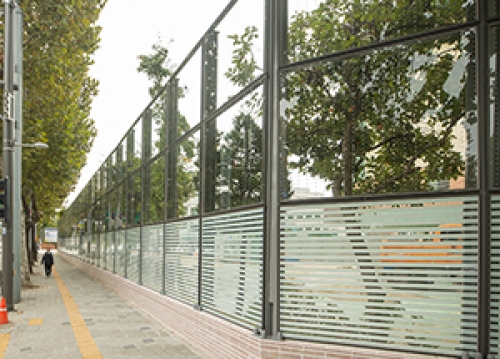 목일중·신목고 일대 노후 방음벽 전면 교체