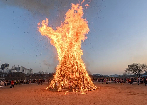 정월대보름 축제에서 보낸 하루