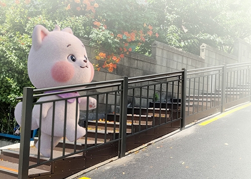 노후 계단 정비 완료
