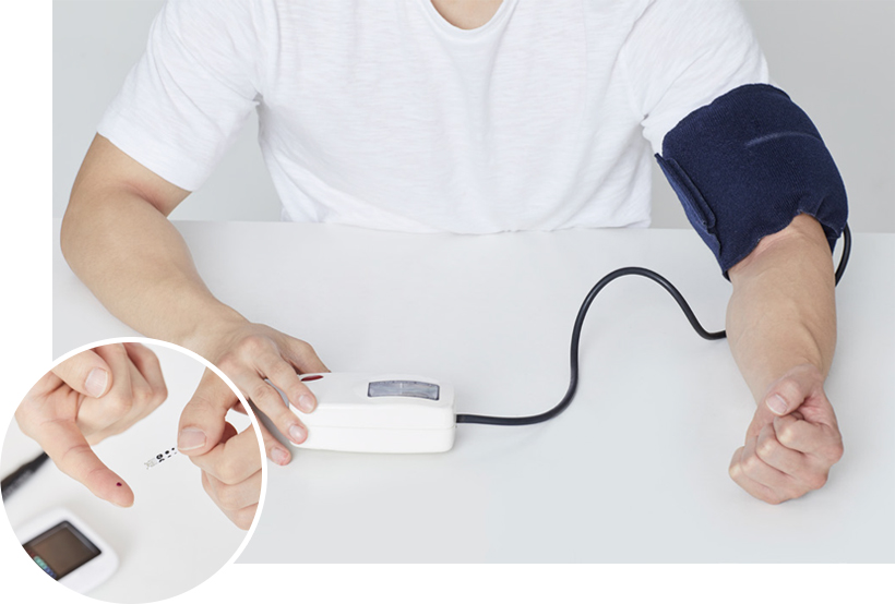 혈압, 혈당 측정기