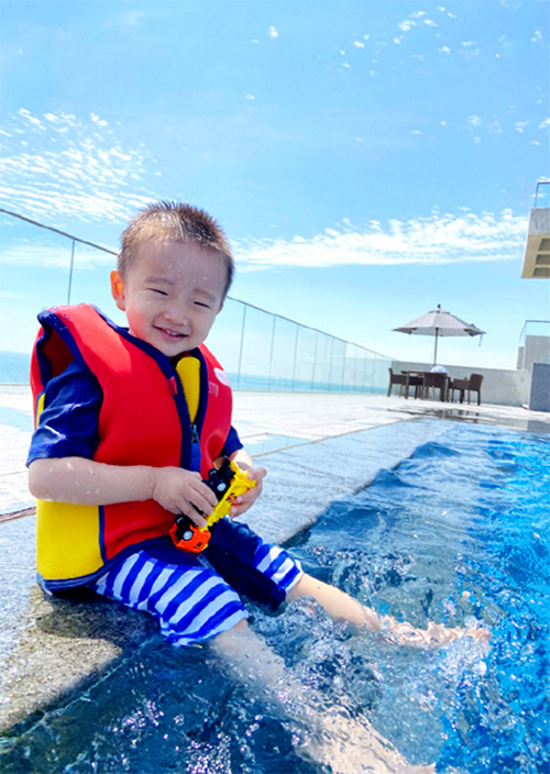 수영장, 여기가 천국