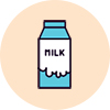 우유팩 아이콘
