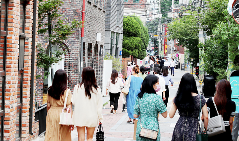 성수동 서울숲 카페거리