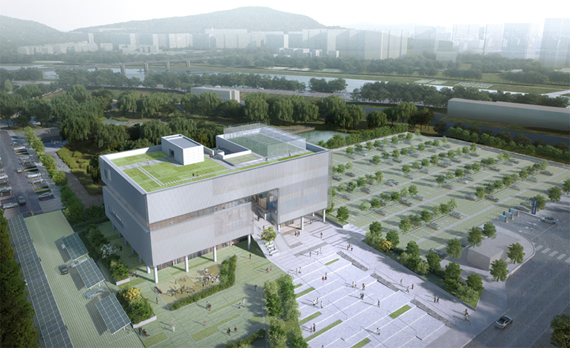 서울숲 복합문화체육센터 조감도