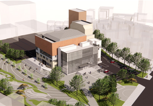 소월아트홀 조감도