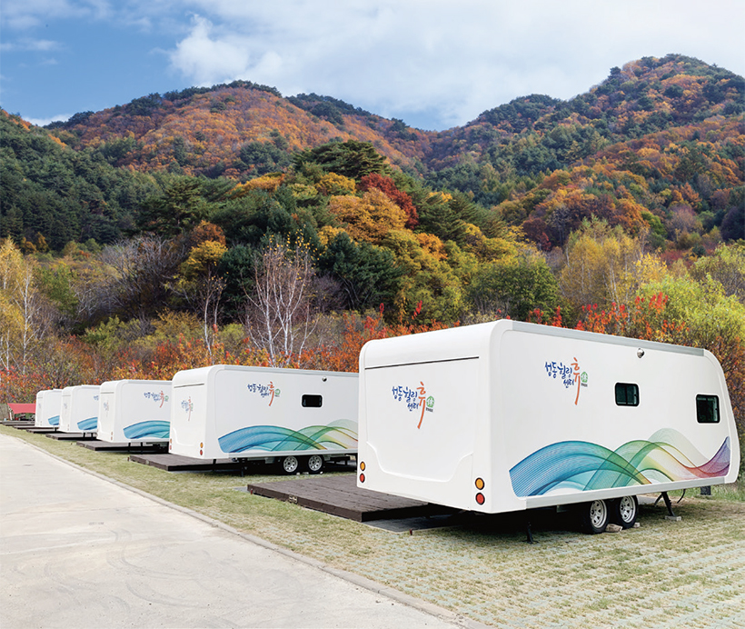영월캠프 카라반