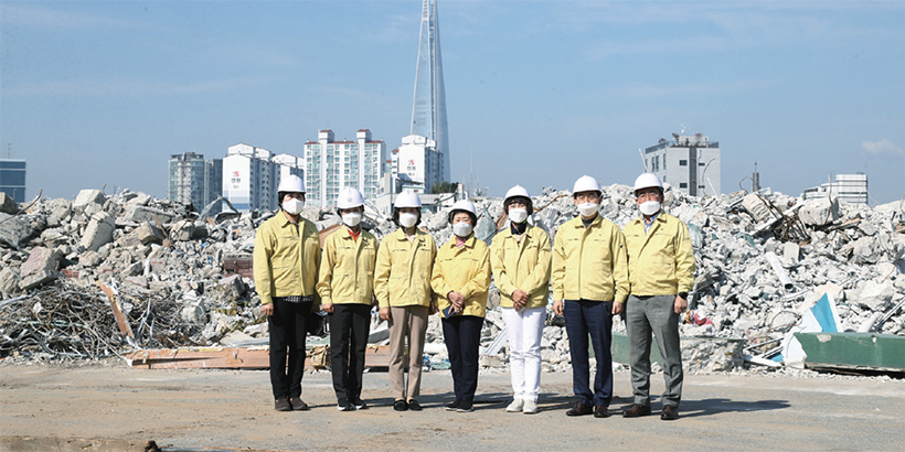 도시건설위원회, 성동구치소 이적지 현장 방문