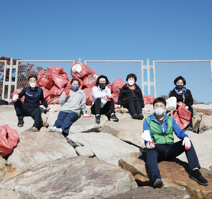 인천 해양 쓰레기 수거