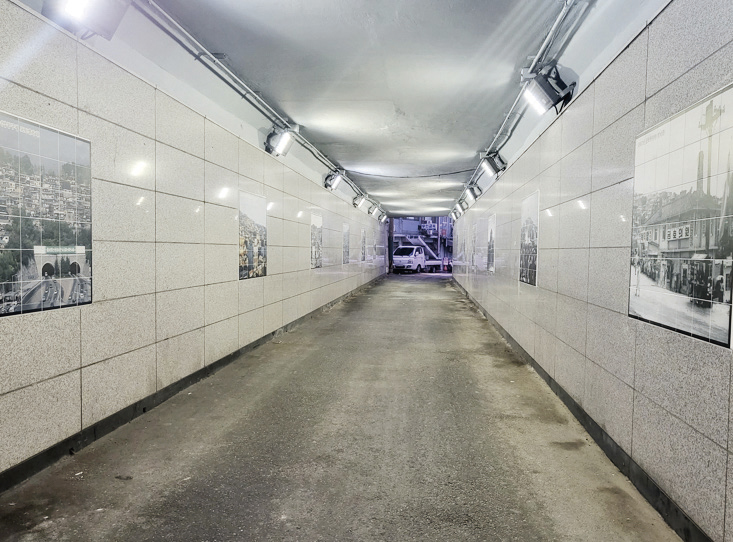 금호4가동 지하보차도 벽화