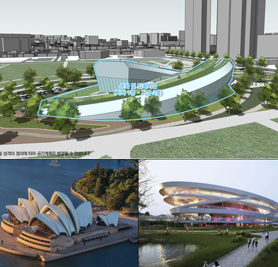 문화관광타운 조감도