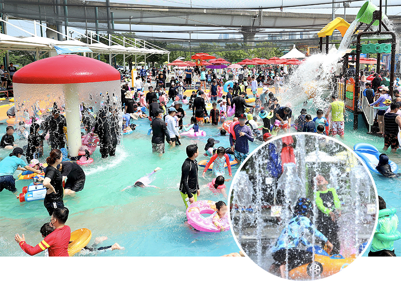 살곶이물놀이장