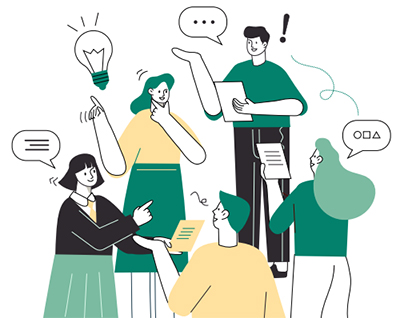 아이디어 공모전 일러스트