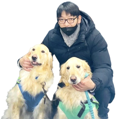 이정님과 반려견 제니·초이