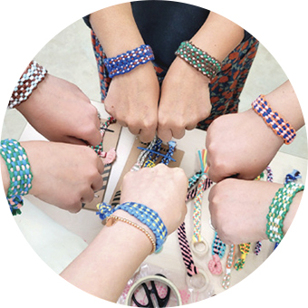 새활용 스쿨 - 직조 팔찌