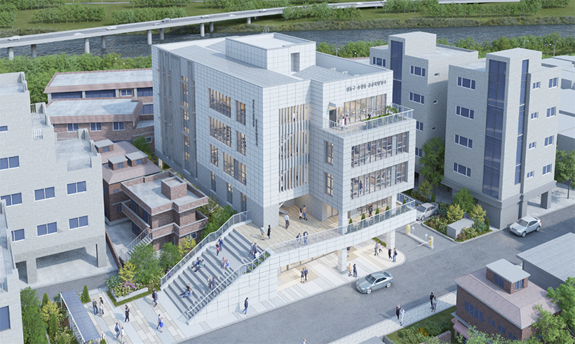 송정보건지소 조감도