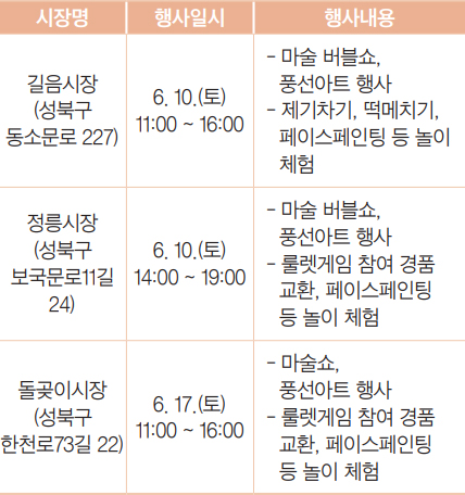 놀이문화 행사 안내