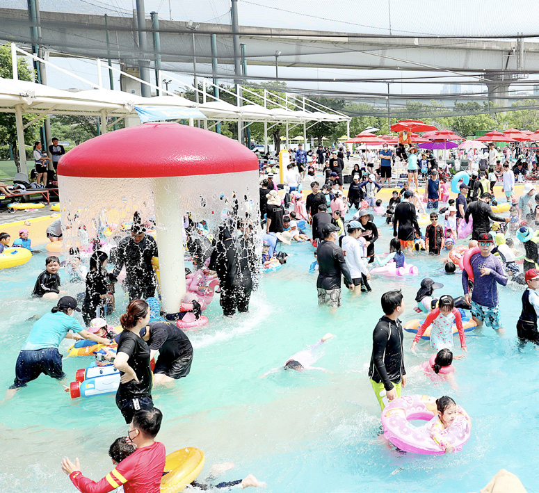 살곶이 물놀이장