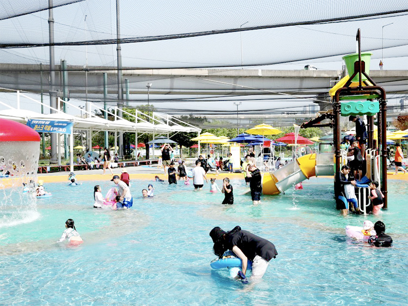 살곶이 물놀이장