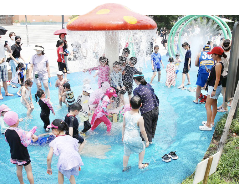 어린이꿈공원 물놀이장