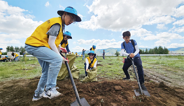 몽골-성동숲 조성 프로젝트