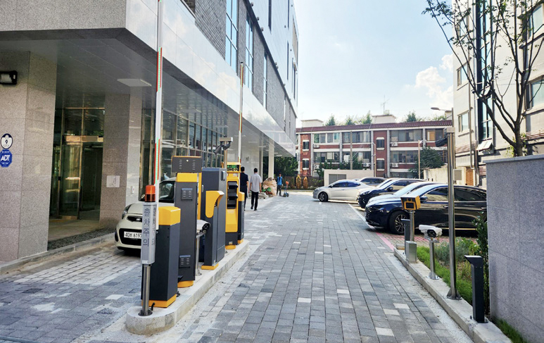 송정동 공영주차장