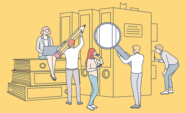 하반기 추진 예정 사업 일러스트