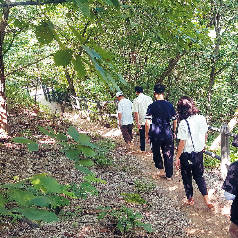 오동공원 치유의 숲길 산림치유 프로그램