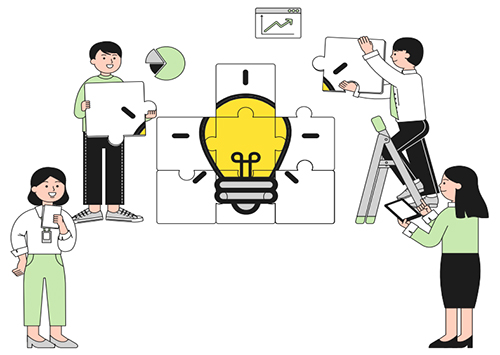 아이디어 공모전 일러스트