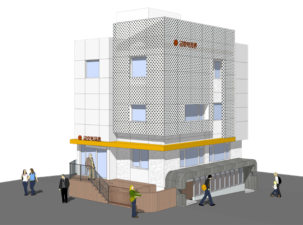 금호복지관 조감도