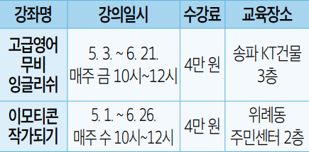 프로그램 안내