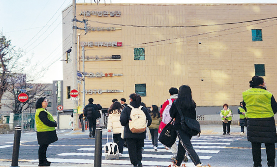 길음2동 학생들의 안전을 지켜요