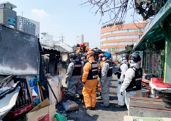 2022년 3월 마장동 먹자골목 화재
