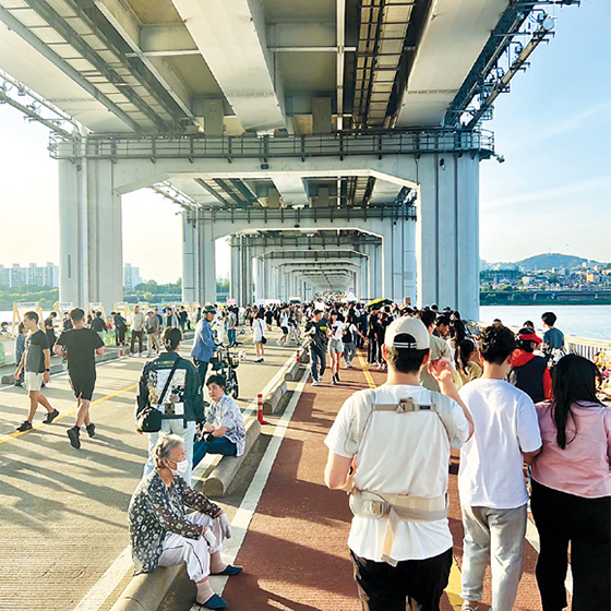 차 없는 잠수교 뚜벅뚜벅 축제