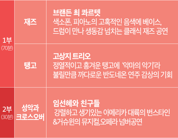 공연 안내