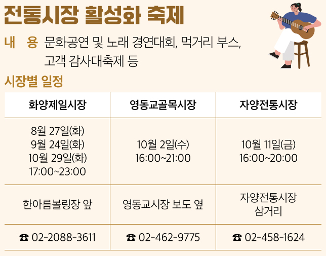 전통시장 활성화 축제