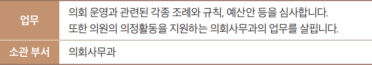 의회운영위원회 소개