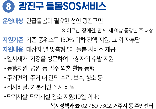 8 광진구 돌봄SOS서비스