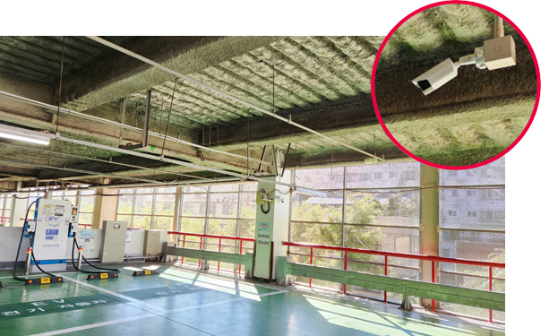 충전구역 열화상카메라 설치