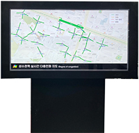 다중인파 지도 키오스크