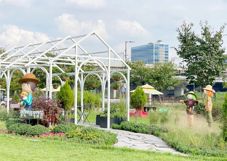 중랑천 피크닉정원