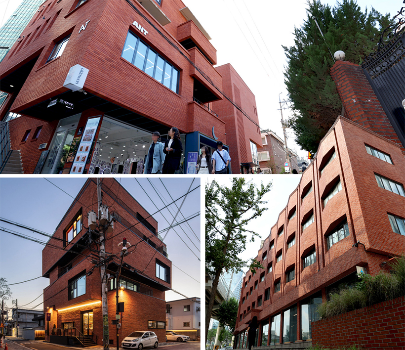 성수동 붉은 벽돌 건물