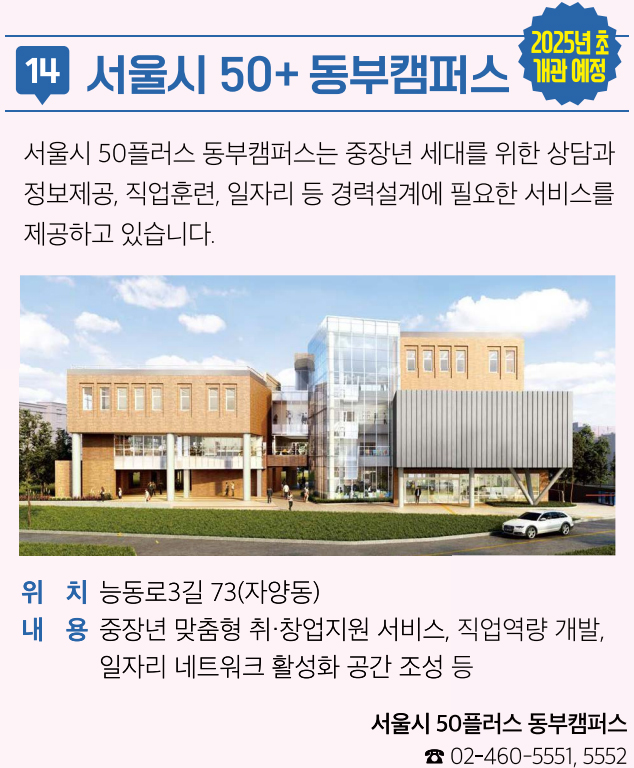 서울시 50+ 동부캠퍼스