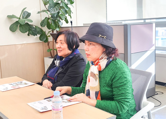 성동구 실버보안관 강금예, 이성순 님