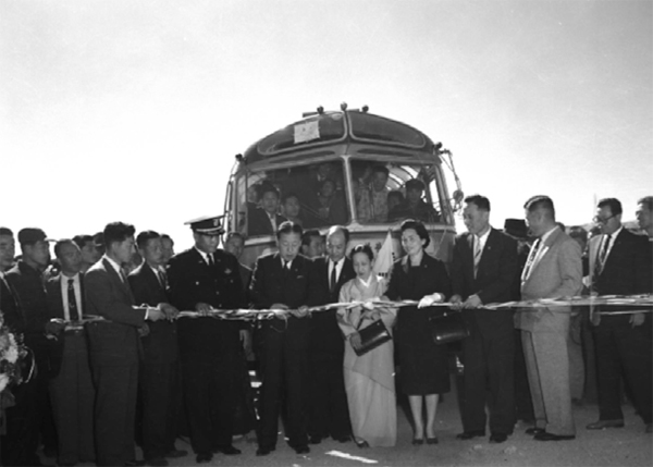 1959년 10월 20일 성동구 금호동 시내버스 개통식