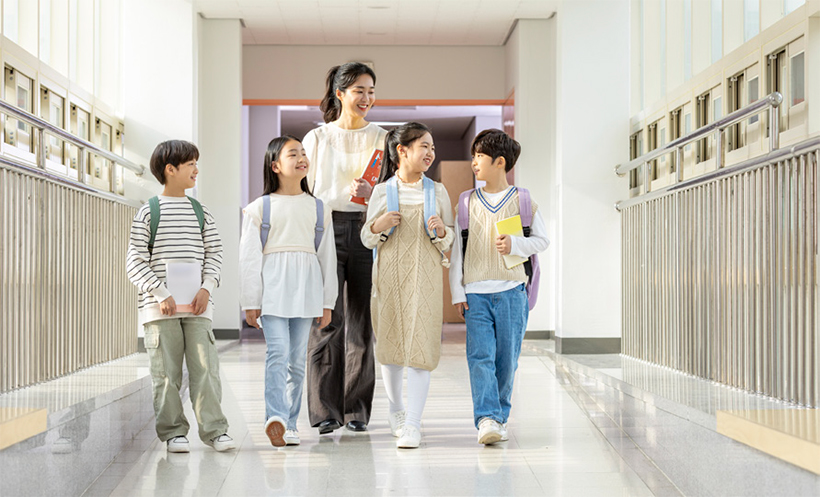 학생들과 선생님